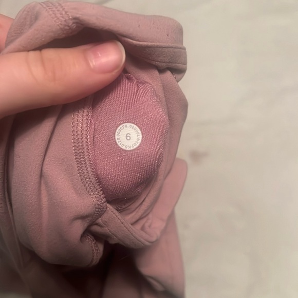 Lululemon Align Crop 21" *Cross Waist Pink Taupe 6 - Picture 8 of 8